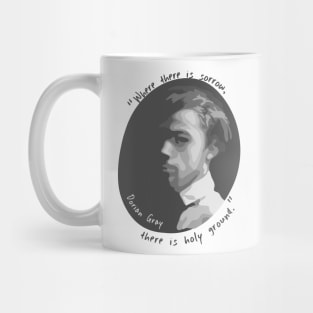 Dorian Gray Portrait and Quote Mug